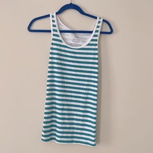 Striped Blue Green Tank